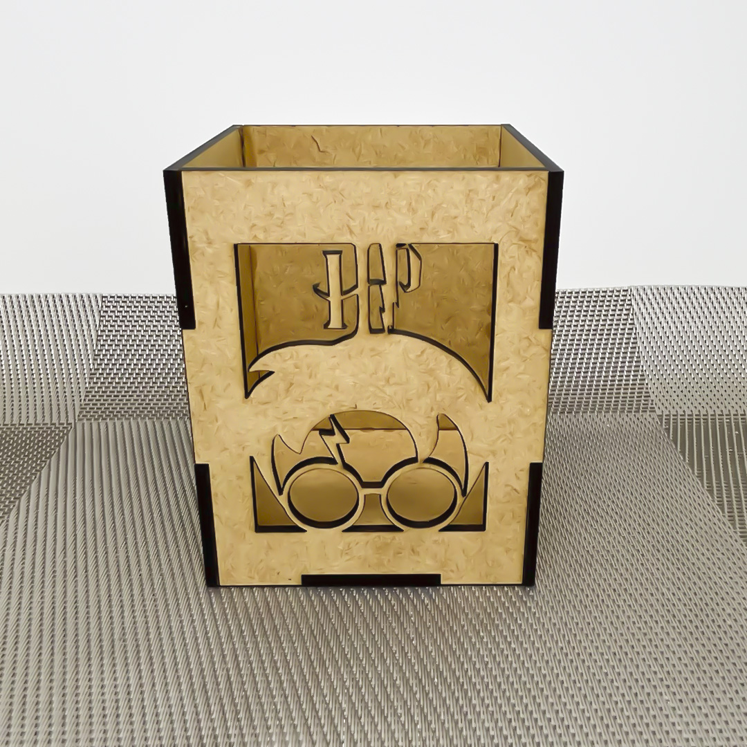 Kit 10 Porta Harry Potter MDF Lembrancinha Festa Infantil - Imagem 2