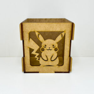 Kit 10 Porta Lápis Picachu MDF Lembrancinha Festa Infantil