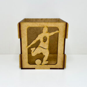 Kit 10 Porta Lápis Futebol MDF Lembrancinha Times