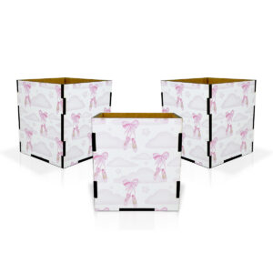 3 Caixinhas Porta Treco MDF premium Lembrancinha bailarina