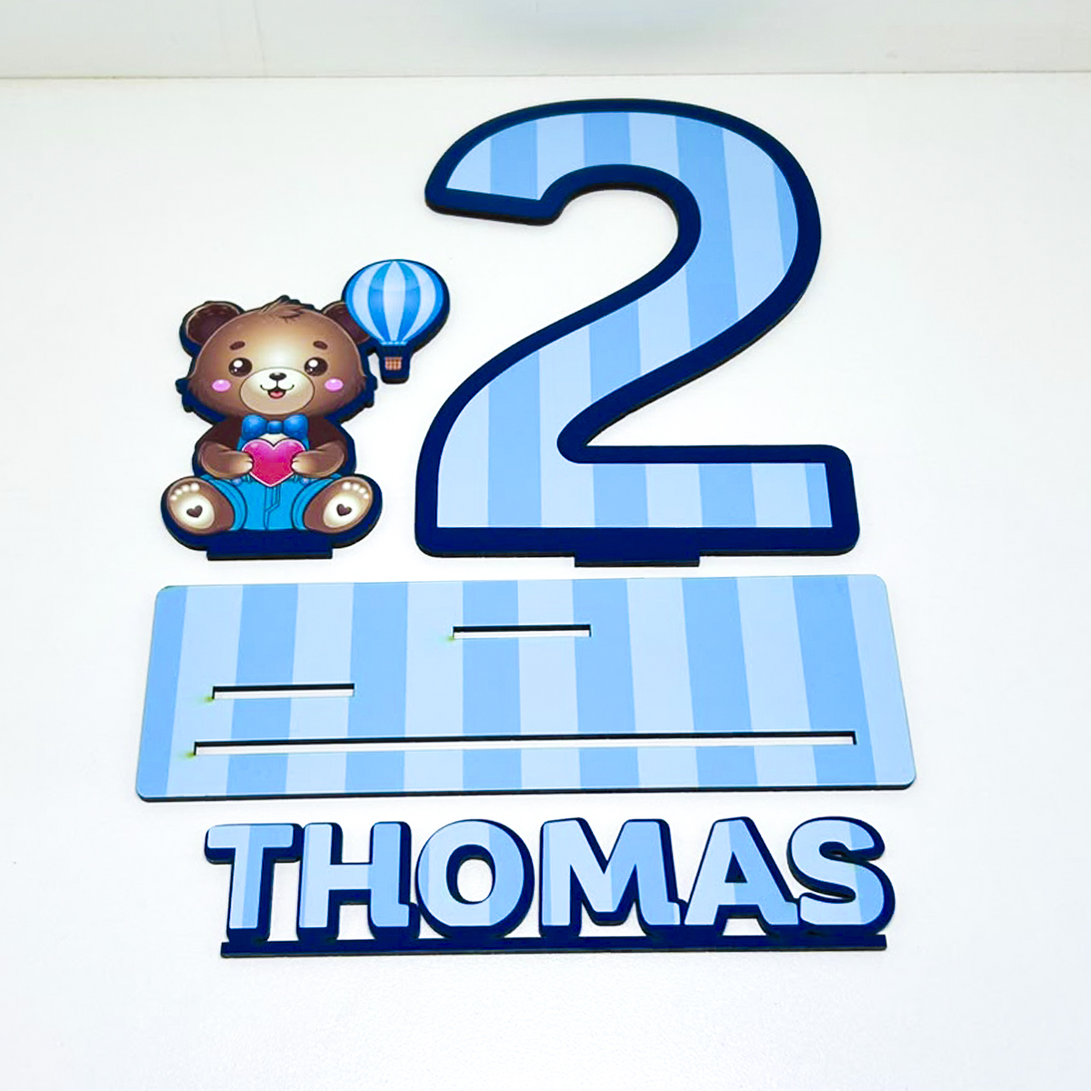 Display Numero 3D Mesa Festa Infantil Personalizado - Imagem 10