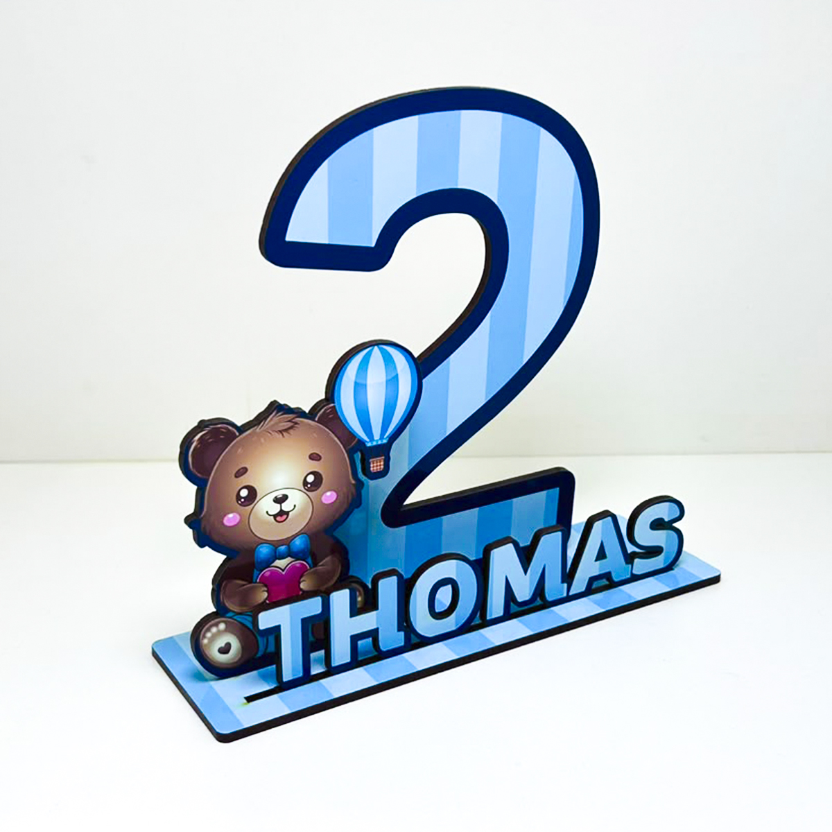Display Numero 3D Mesa Festa Infantil Personalizado - Imagem 8