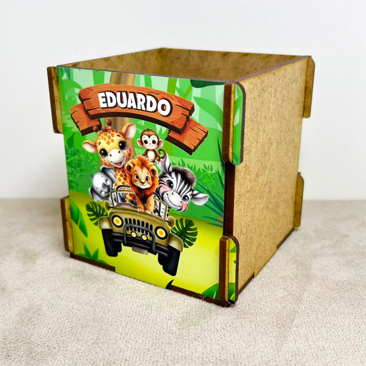 Kit 12 Caixinhas MDF Personalizadas Lembrancinha Festa - Imagem 10
