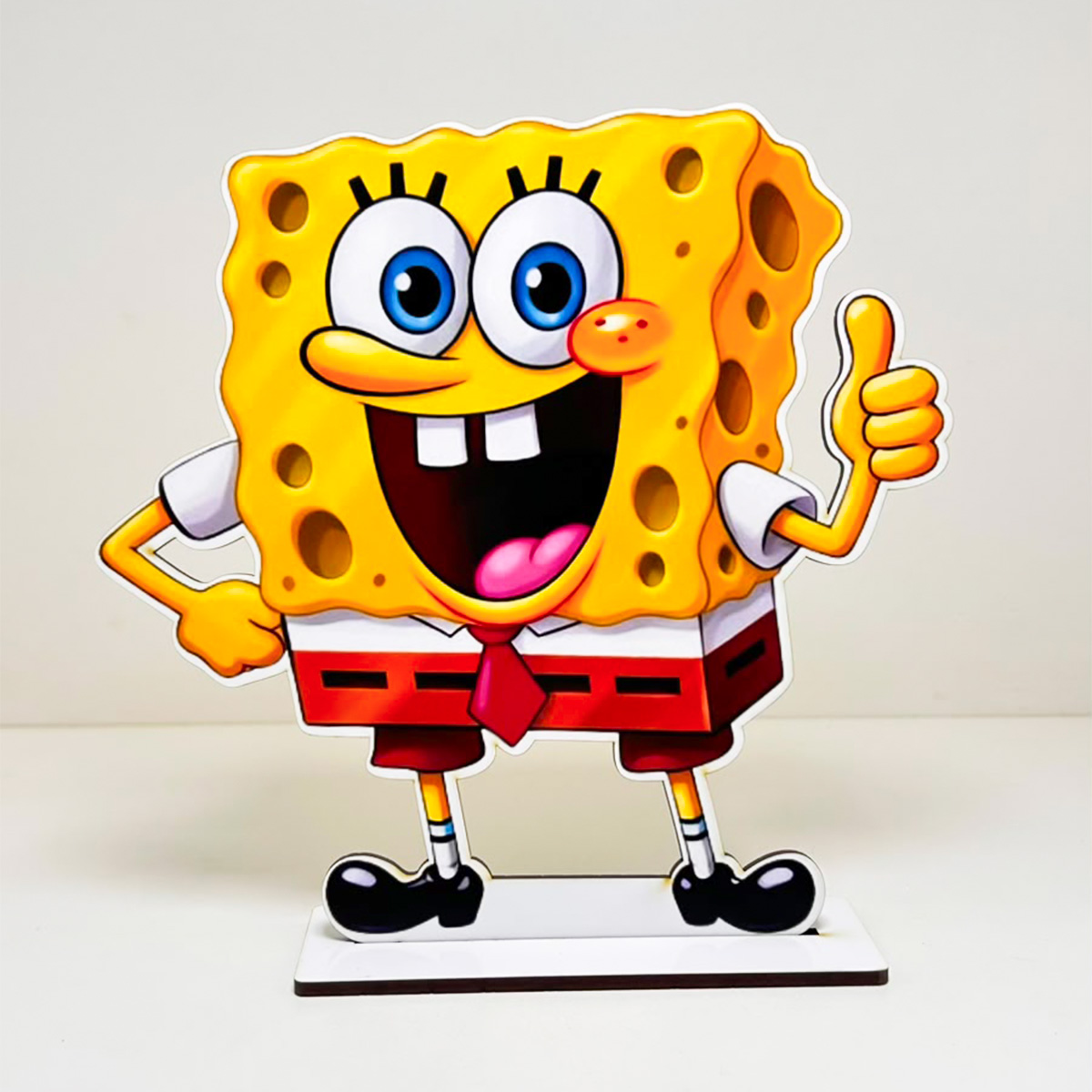 Kit Display 5 Peças Bob Esponja MDF Festa Infantil - Imagem 2