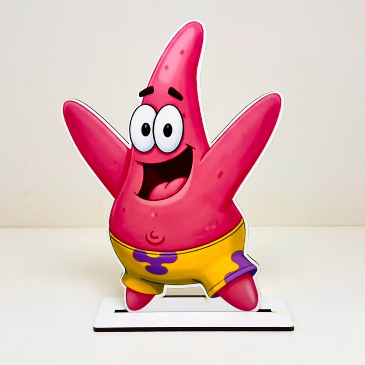 Kit Display 5 Peças Bob Esponja MDF Festa Infantil - Imagem 6