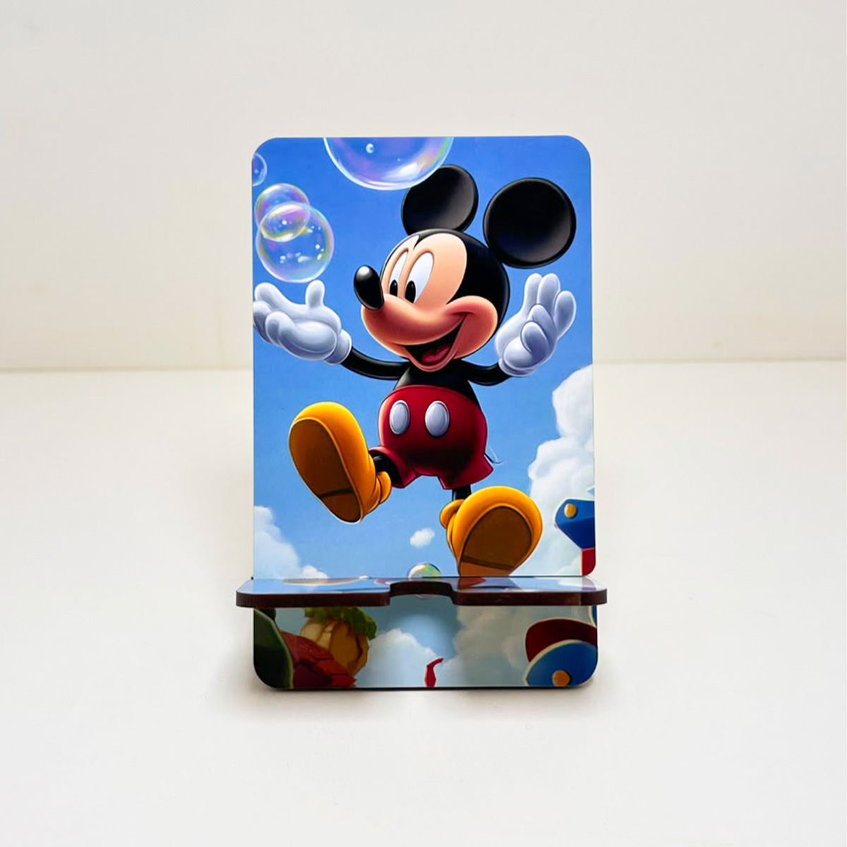 Kit 10 Porta Celular MDF Mickey Lembrancinha - Imagem 3