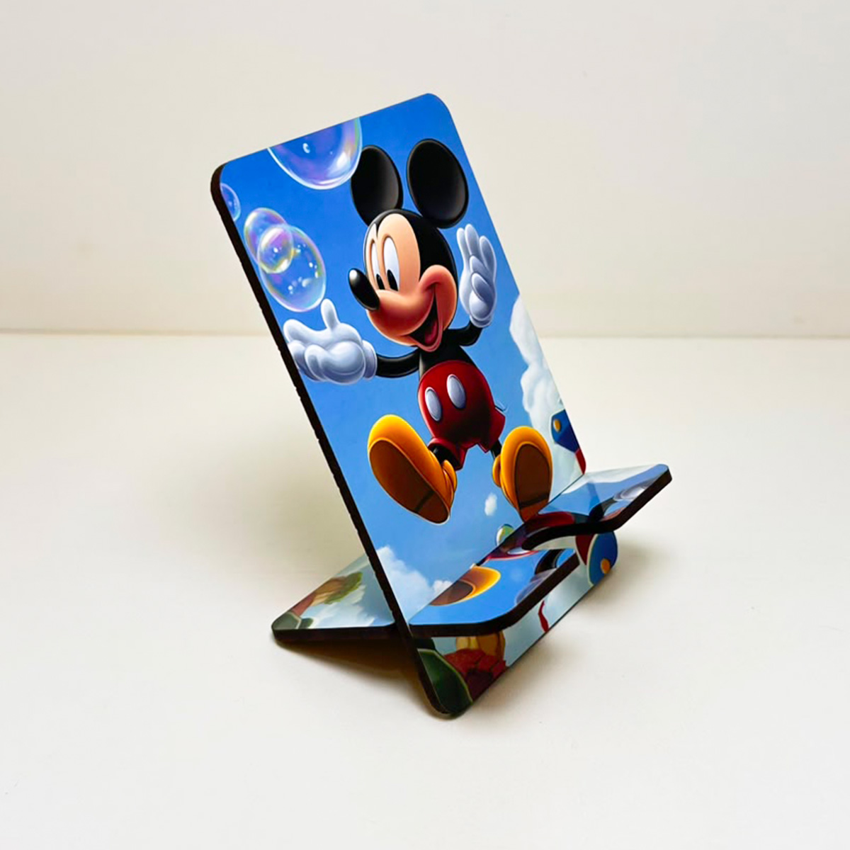 Kit 10 Porta Celular MDF Mickey Lembrancinha - Imagem 4