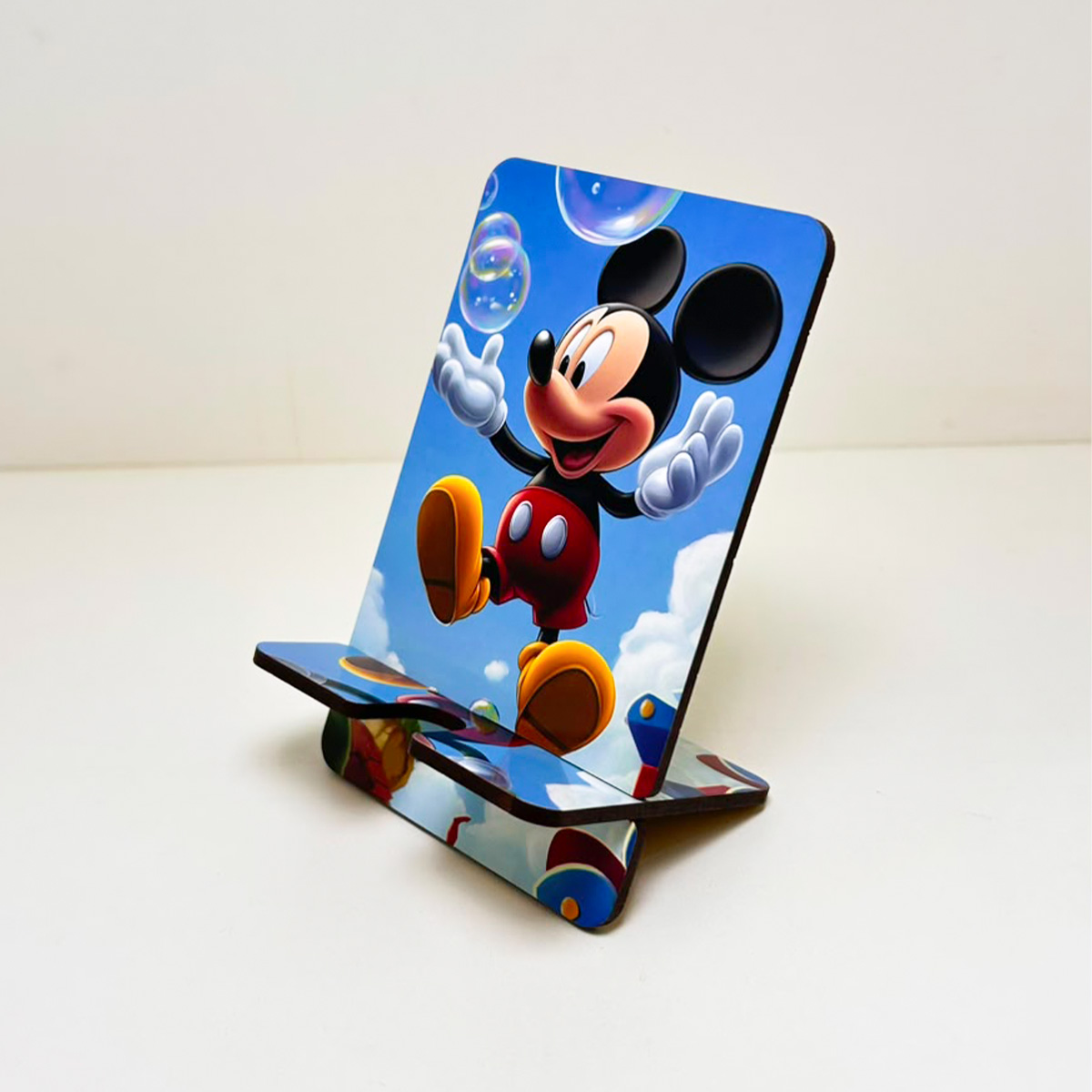 Kit 10 Porta Celular MDF Mickey Lembrancinha - Imagem 2