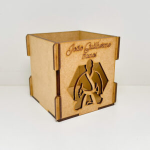 Kit 10 Porta Lápis MDF Jiu-Jitsu Lembrancinha Festa